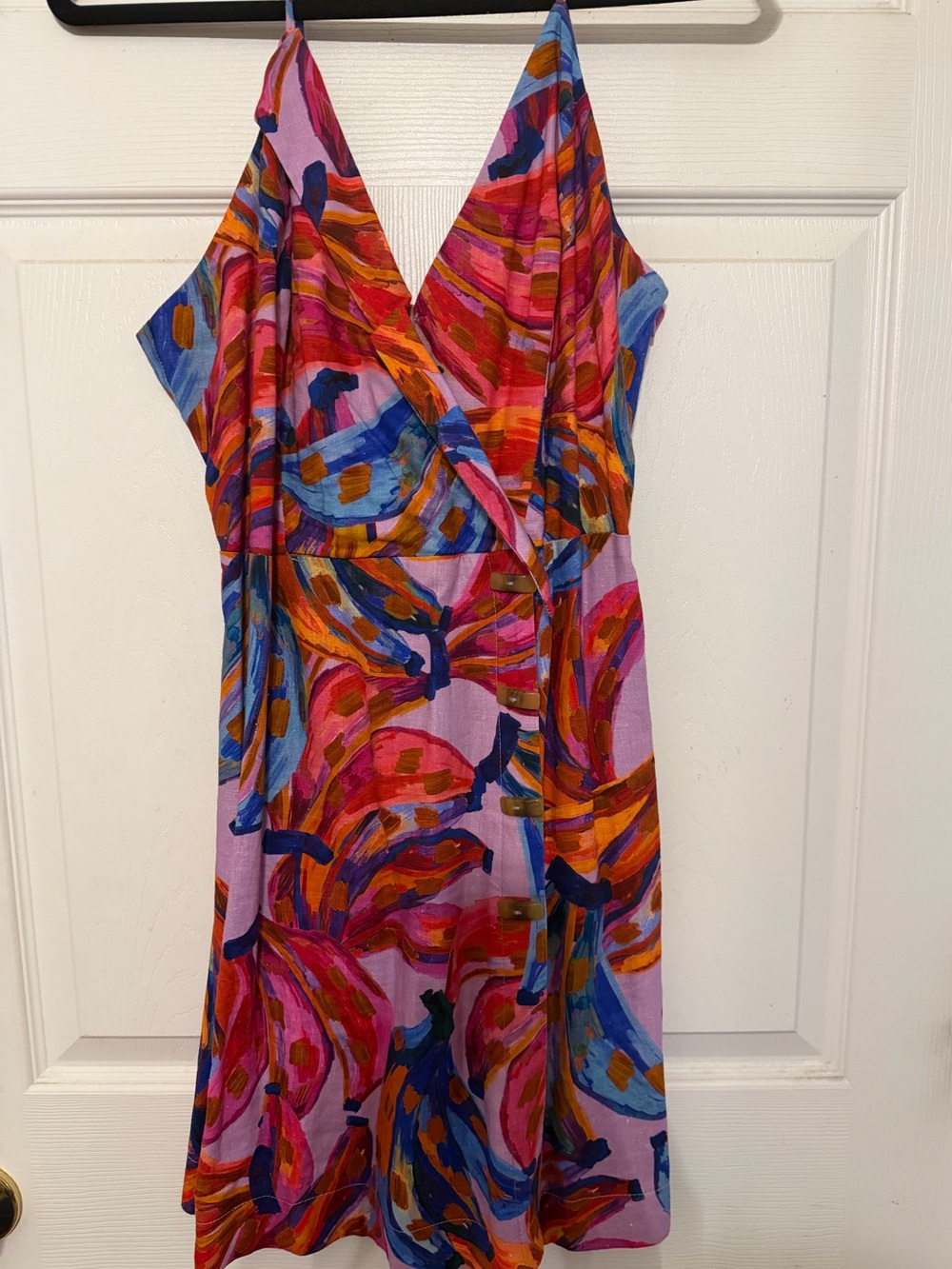 FARM Rio Colorful Bananas Mini Dress M - Picture 3 of 3